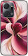Valentine's Day Abstract Watercolor Love Case for Honor X7a Black TPU Silicone