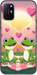 Valentine's Day Frogs In Love At Sunset Oneplus 8t Black TPU Silicone Case Valentine's Day Frogs In Love At Sunset Oneplus 8t Black TPU Silicone Case