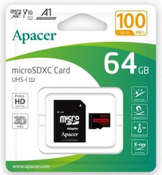 Apacer microSDXC 64GB Class 10 UHS-I Apacer microSDXC 64GB Class 10 UHS-I