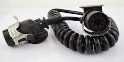 Spiralkabel Absebs 24V 7-polig 38m