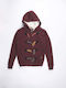 Men's Cardigan Bordeaux