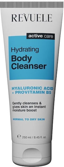 Revuele Active Care Hydrating Bubble Bath Gel with Hyaluronic Acid Moisturizing 250ml