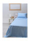 Sunshine Cotton Feelings 22 Set Kids Duvet Cover Single with Pillowcase Cotton Blue 170x250cm
