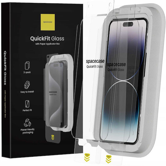 Spacecase Tempered Glass 2buc (iPhone 14 Pro Max)