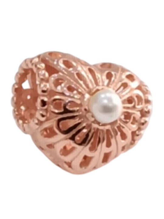 Kalliopi Silver Charm Made of Pink Gold Plated Silver Kalliopi Silver Charm Made of Pink Gold Plated Silver