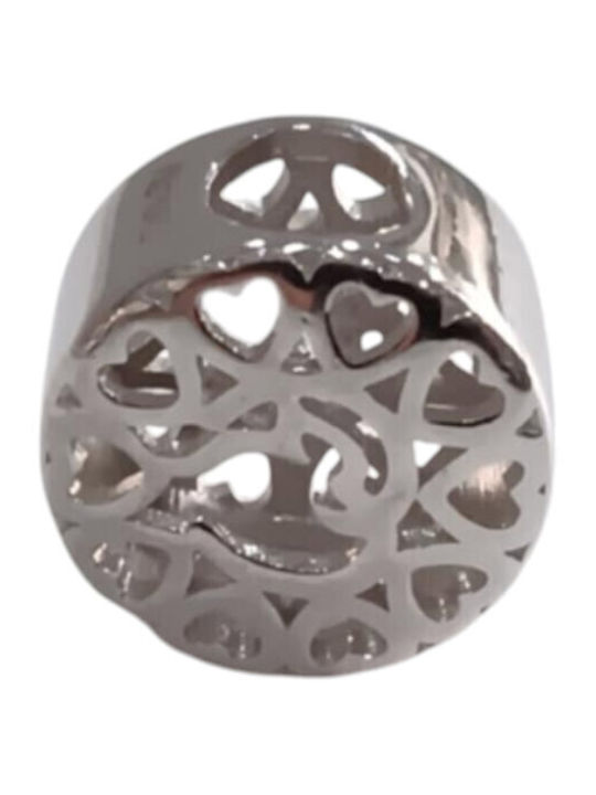Kalliopi Silver Charm Καρδιά από Ασήμι