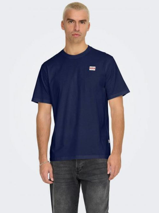 Only & Sons T-shirt Naval