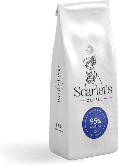 Καφες Espresso Blend 95% Arabica Scarlet's 1kg Κόκκο