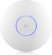Ubiquiti UniFi U7 Pro Точка за достъп Wi-Fi 7 Двулентов (2.4 и 5GHz) в Комплект за петици Бял