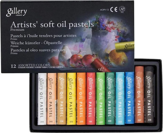 Mungyo Gallery 12 Artists Oil Pastels 70x11mm