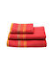 Sunshine Πετσέτα Χεριών Stripes 40x60εκ. Fuchsia Βάρους 600gr/m²