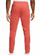 Jogginghose mit Gummizug Orange