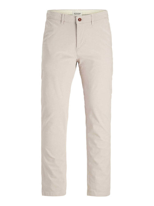 Jack & Jones Trousers Chino ecru