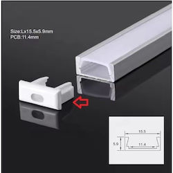 Home Lighting Προφίλ Αλουμινίου Ταινίας LED