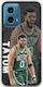 NBA Звезди Джейсън Тейтъм Motorola Moto G34 5G Гъвкав TPU Прозрачен Силикон