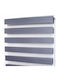 Grace Jaluzele Rulou Semi-Blackout Dublu Gri L80xÎ230buc