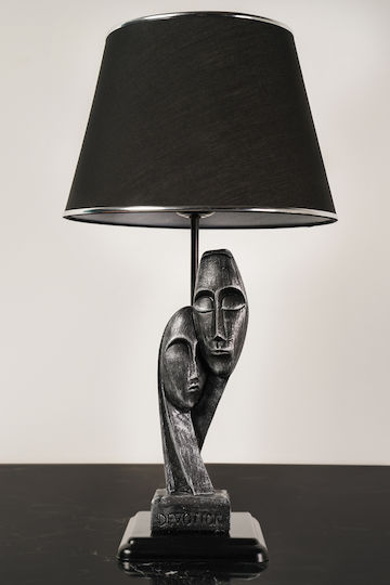 ARlight Table Lamp for Socket E27 with Black Shade and Base