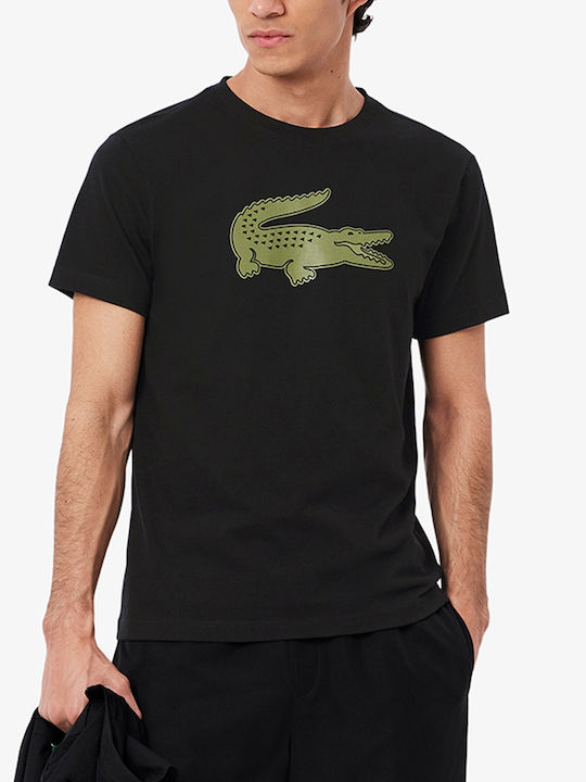Lacoste T-shirt Μαυρο