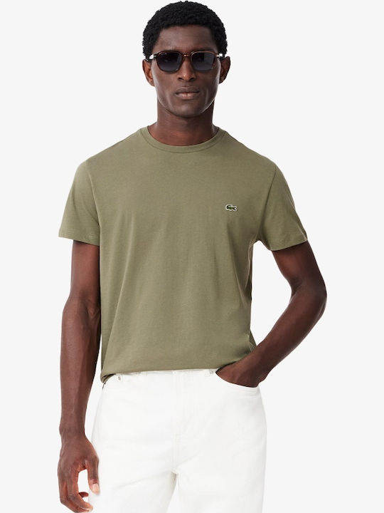 Lacoste T-shirt Λαδί