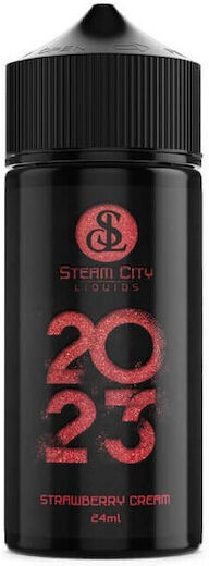 Steam City Ароматен изстрел 2023 20мл/120мл 1бр Strawberry Cream