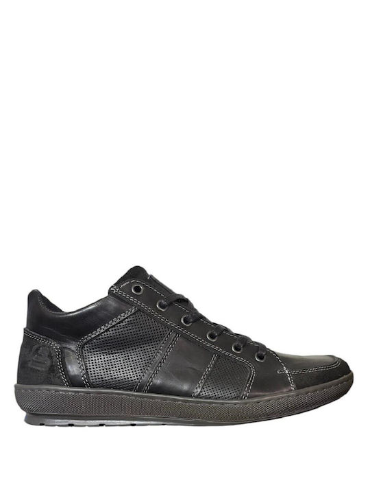 Bullboxer Bărbați Anatomici Sneakers NEGRU