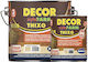 Mercola Decor Xylofarm Βερνίκι Εμποτισμού Πολυουρεθάνης Διαλύτου Λευκό 2.5lt