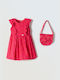 Evita Children's Dress Fuchsia