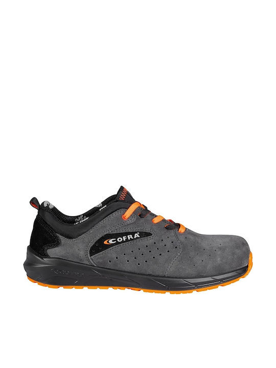 Cofra Low Work Gray S1PS with Certification FO ,SR