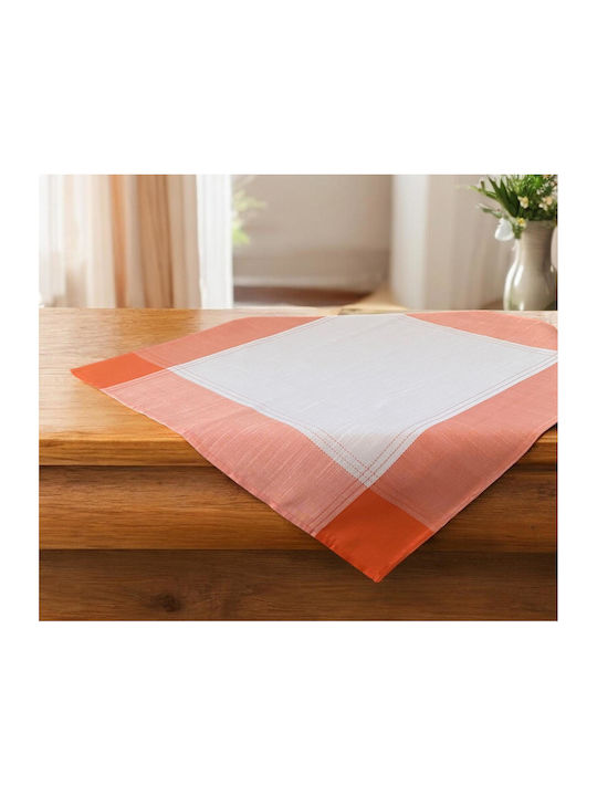 Linea Home Tablecloth Cotton Fleur Orange 140x1...