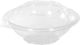 PET Diamant Salatschale mit integriertem Deckel 1000ml 50 Stück