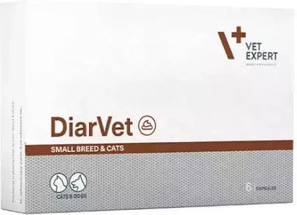 VetExpert Diarvet for Dogs and Cats in Syrup 5caps,tobolek for Gastrointestinal Disorders