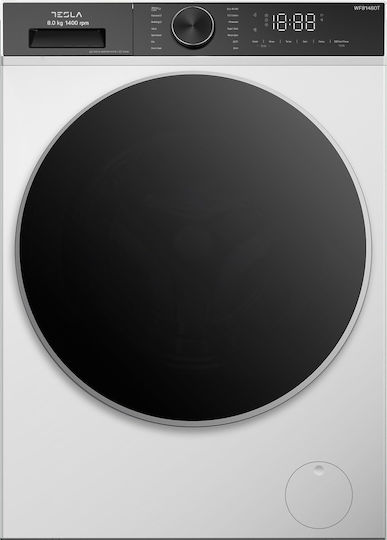 Tesla Πλυντήριο Ρούχων 8kg με Τεχνολογία Ατμού 1400 Στροφών WF81480T