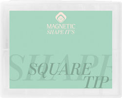 Magnetic Nail Design Form Tips Νυχιών σε Ροζ Χρώμα 120τμχ 150609