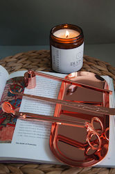 Candle Care Kit Σετ Κηροσβέστης Rose Gold Duosdei 4 Τμχ