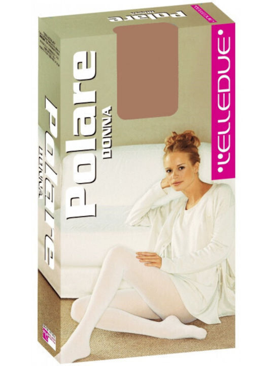 L"elledue Women's Pantyhose Beige