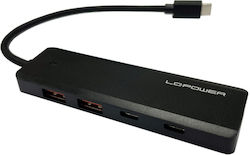 LC-Power Hub USB 4 Porturi (USB-A)