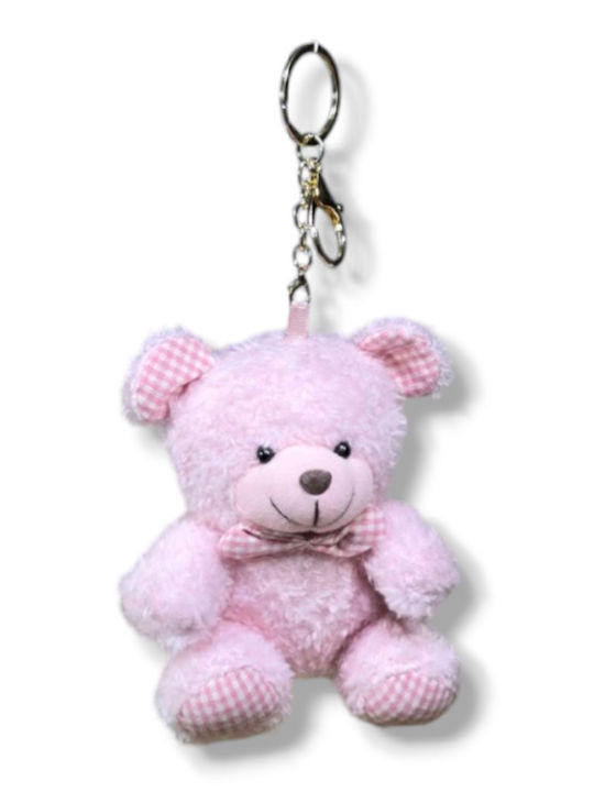 Breloc cu Ursuleț de Pluș 10 cm Gsltb-1-roz Roz