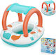 Bestway Swimtrainer Swim Ring Length 78cm With White Sunshade