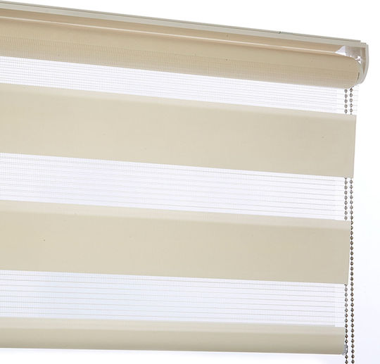 Grace Rollos Partieller Blackout Doppelt Ecru B80xH230cm