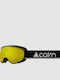 Cairn Genius Otg Spx1000 Mat Μάσκα Σκι & Snowboard Ενηλίκων Μαύρη