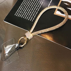 Leewello Lw-417 Wrist Strap for Mobile Phones Gold