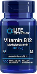 Life Extension Methylcobalamin Βιταμίνη Φράουλα 100 παστίλιες