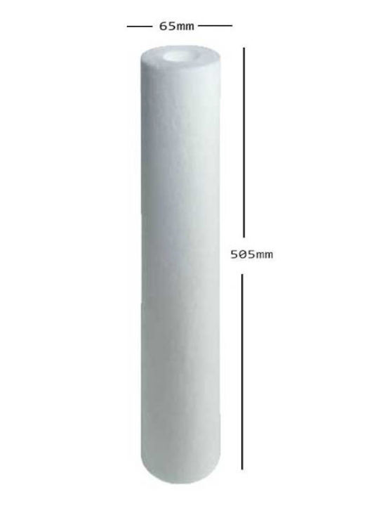 Atlas Filtri Ersatz-Wasserfilter Zentrales Wasserfiltersystem aus Polypropylen 20" Atlas 25 μm (Mikrometer)