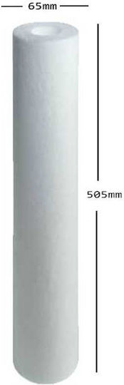 Atlas Filtri Ersatz-Wasserfilter Zentrales Wasserfiltersystem aus Polypropylen 20" Atlas 25 μm (Mikrometer)