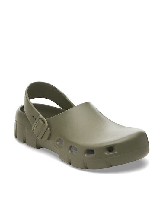 Birkenstock Birki Damen Anatomisch Clogs Grün