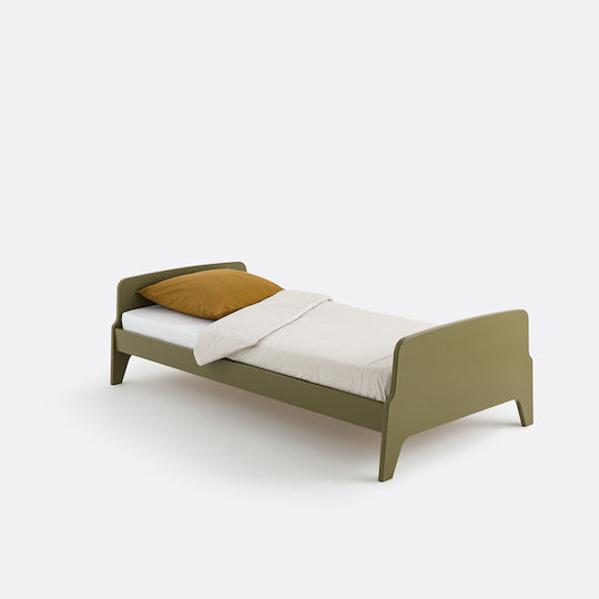 Adil Klassisches Einzelbett mit Matratze 90x190cm Adil Klassisches Einzelbett mit Matratze 90x190cm