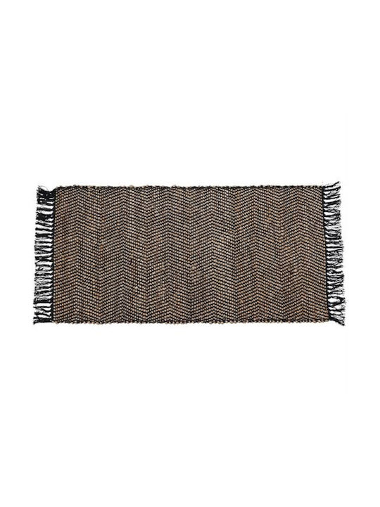 Zaros Zig Zag Килим Правоъгълена Black/Brown