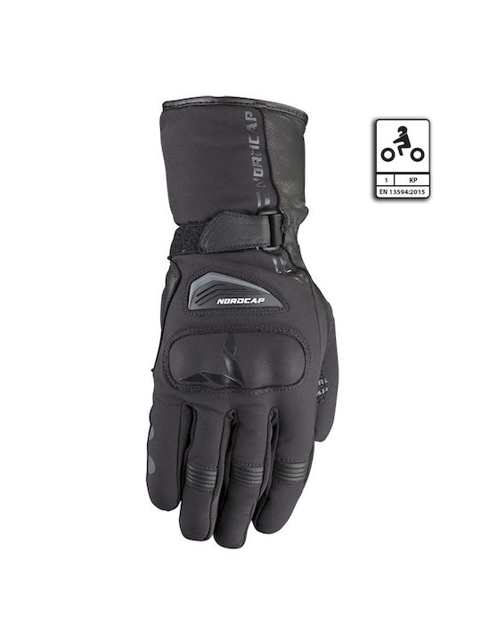 Nordcode Voras Winter Men's Motorcycle Gloves Waterproof Black