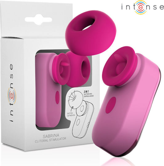 Intense Sabrina Clit Mini Κλειτοριδικός Δονητής 6cm Ροζ