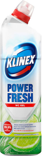 Klinex Gel Καθαρισμού Κατά των Αλάτων με Άρωμα Λεμόνι 750ml